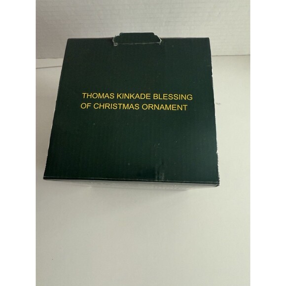 THOMAS KINKADE Painter Of Light Brushworks Collection Christmas Ornament Holiday - Picture 4 of 14